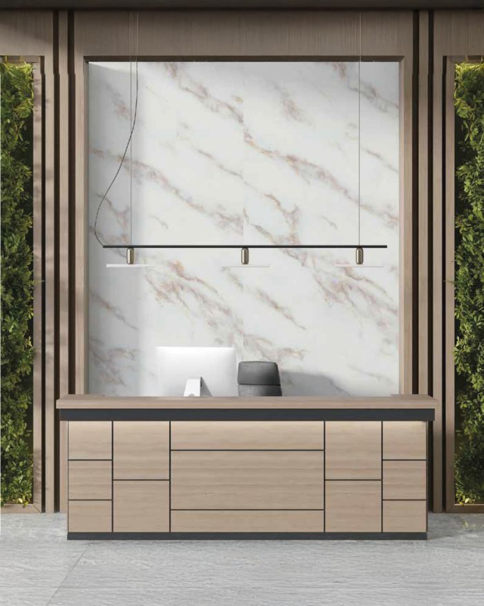 Ice Berg Beige Pvc Mermer