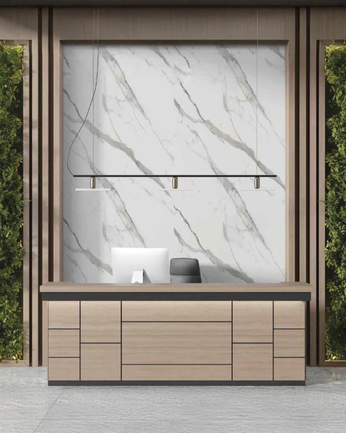 Ice Berg Grey New Pvc Mermer