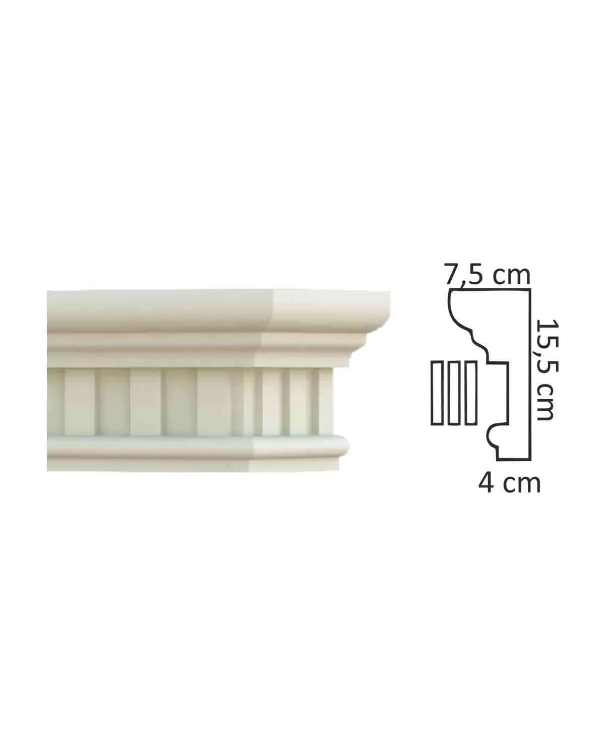 Pencere Üstü Desenli Taçlar